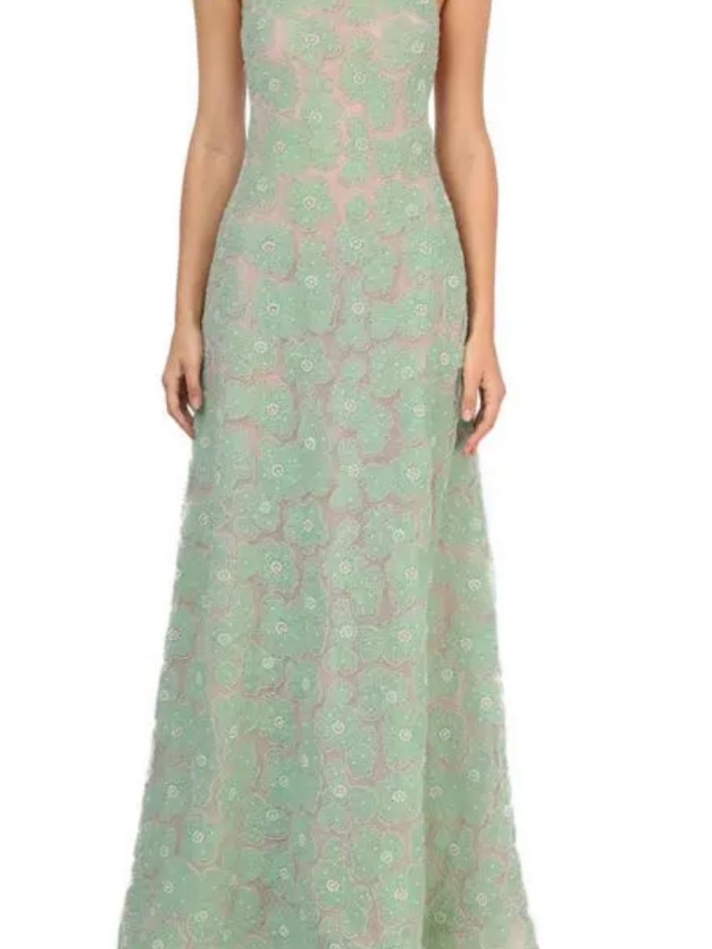 Helsi Floral Embellished Halter Gown